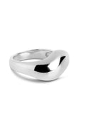 Agnete Großer Ring | 925S | Ring aus Emaille – nedsat