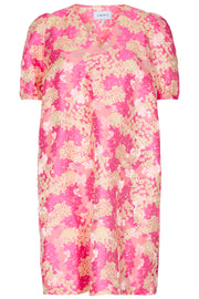 Kamil Dress | Pink Flower | Kjole fra Liberté