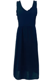 Leane Frill Dress | Sort | Kjole fra Black Colour