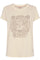 Icon O-SS Glam Tee | Ecru | T-Shirt fra Mos Mosh