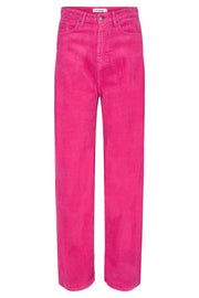 Vika Corduroy Jeans | Pink | Bukser fra Co'couture