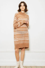 Vanessa Knit Dress | Skin/Pecan | Strik Kjole fra Project AJ117