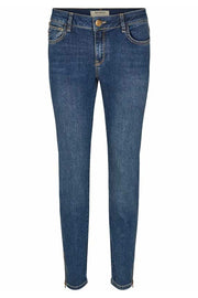 Victoria Favourite Jeans | Blue Denim | Jeans fra Mos Mosh