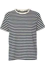 Rita Tee | Navy | T-shirt fra Basic Apparel