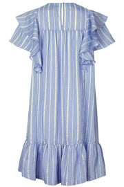 Lizzie Dress | Light Blue | Kjole fra Lollys Laundry