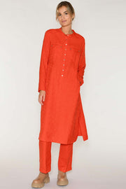 Norma shirt dress | Orange Rose | Kjole fra Gustav