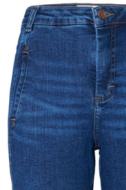 Jolie 455 Jeans | Rush Blue Raini | Jeans fra Five Units