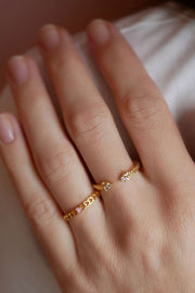 Lovely ring | Guld | Fingerring fra Enamel