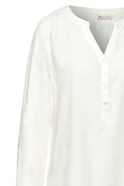 Bamika Solid | Off White | Skjorte fra Street One