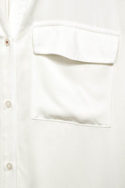 Shirtcollar blouse with pocket | Off White | Skjorte fra Street One