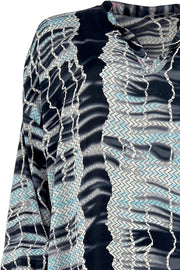 Pixi Batik Kaftan Dress | Lt Blue Batik | Kjole fra Black Colour