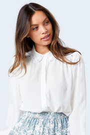 Piaf Shirt | 01 White | Skjorte fra Lollys Laundry