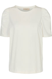 Fenja Tee Puff | Offwhite | T-shirt fra Freequent