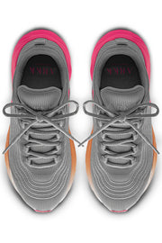 Avory Mesh | Ice Grey Vivid Pink | Sneakers fra Arkk