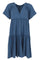 Ada Short Boho Dress | Denim Blue | Kjole fra Black Colour