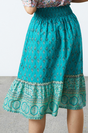Tanya Skirt | 40 Green | Nederdel fra Lollys Laundry