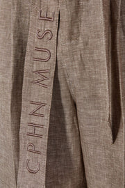 Nature Wide Pant | Timber Wolf | Bukser fra Copenhagen Muse