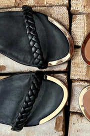 For Me | Black | Slippers fra Copenhagen Shoes
