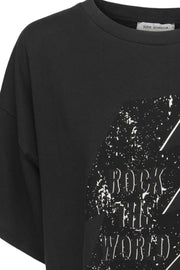 T-Shirt | Sort | T-shirt fra Sofie Schnoor