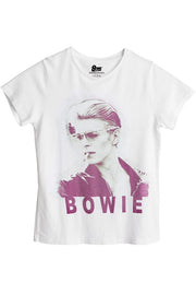 Smoking Bowie Paloma | Bright White | T-shirt med tryk fra 360 ICON