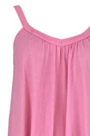 Sunset Summer Strap Dress | Candy Pink | Kjole fra Black Colour