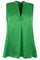 Vibella Satin Top | Green | Top fra Black Colour