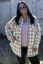 Saria Shirt Jacket | Tannin | Jakke fra Culture