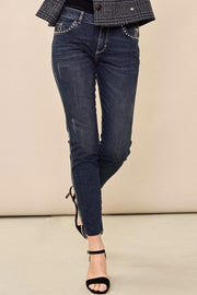 Sumner Sazz Jeans, Ankle | Blue | Ankel jeans fra Mos Mosh