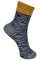 Ambra Tiger Sock | Grey | Strømper med dyreprint fra Black Colour