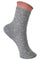 Jo Dotted Sock | Grey | Strømper med prikker fra Black Colour