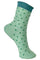Jo Dotted Sock | Mint | Strømper med prikker fra Black Colour