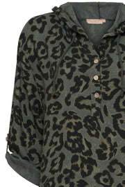 Millitary Leopard Dress| Leopard/Military | Kjole fra Marta du Chateau
