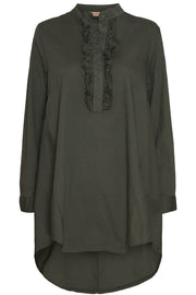 Shirt | Plain Military | Skjorte fra Marta du Chateau