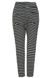 Pants | Black/Grey Stripe | Bukser fra Marta du Chateau