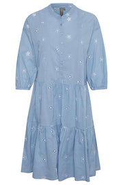 CUanala Dress | Powder Blue | Lys blå kjole fra Culture