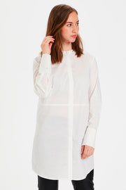 Antoniett Long Shirt | Spring Gardenia | Lang skjorte fra Culture