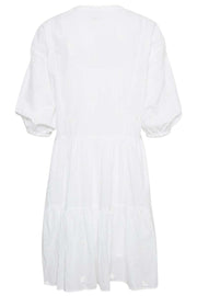 CUanala dress | White I Hvid kjole fra Culture