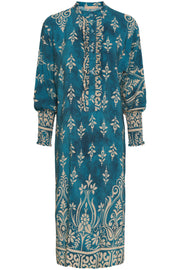 5357 Dress | Blue Ottanio | Kjole fra Marta du Chateau