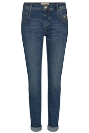 Nelly Jane Jeans | Blue | Jeans fra Mos Mosh