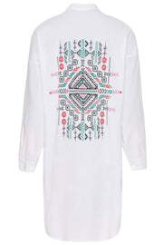 5449 Shirt | Print 2 White | Skjorte fra Marta du Chateau