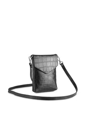 Carly Mobile Bag | Black | Crossbody Bags fra Markberg