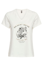 Diantha T-shirt | Spring Gardenia | T-shirt med tryk fra Culture