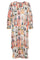 Francine Kaftan Dress | Spring Gardenia | Kjole med print fra Culture