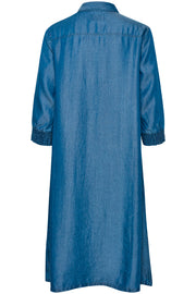Mindy Dress | Light Blue Wash | Kjole fra Culture