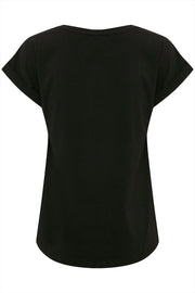 Frauke T-shirt | Black | T-Shirt fra Culture