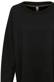 Monty Sweatshirt | Black | Lang sweatshirt fra Culture