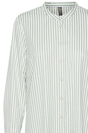 Magnolia Long Shirt | Burnt Olive | Lang skjorte fra Culture