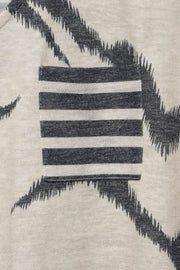 LTD QR Print Mix Shirt w. Pocke | Shiny Sand | Bluse fra Street One