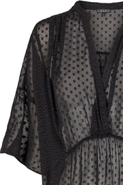 Karoline Dress | Dot / Black | Oversize kjole fra Liberté Essentiel