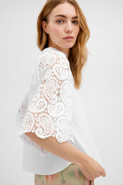 Naja, shirt | Bright White | Skjorte fra Gustav
